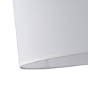 LÁMPARA DE TECHO COLGANTE DE TELA 1xE27 MÁX 40W Ø300Χ1230mm BLACK ARTE ILLUMINA TOSCANY