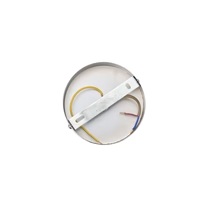 LÁMPARA DE TECHO COLGANTE METAL-VIDRIO 6xE27 MAX 40W Ø680mm CROMO ARTE ILLUMINA MARBELINE