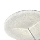 PLAFÓN DE TECHO PLÁSTICO LED 60W 5700lm 3000K 3CCT 3000-4000-6500K Ø480x75mm BLANCO ARTE ILLUMINA TRIANO