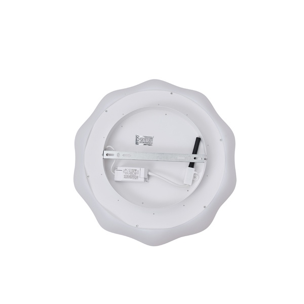PLAFÓN DE TECHO PLÁSTICO LED 24W 2000lm 3000K Ø480x75mm BLANCO ARTE ILLUMINA NEFOS