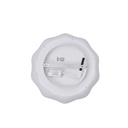 PLAFÓN DE TECHO PLÁSTICO LED 24W 2000lm 3000K Ø480x75mm BLANCO ARTE ILLUMINA NEFOS