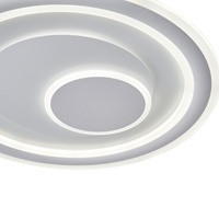 PLAFÓN DE TECHO LED 60W 3300lm 3000K Ø50 3CCT 3000-4000-6500K 510Χ60mm BLANCO ARTE ILLUMINA MOTIVO