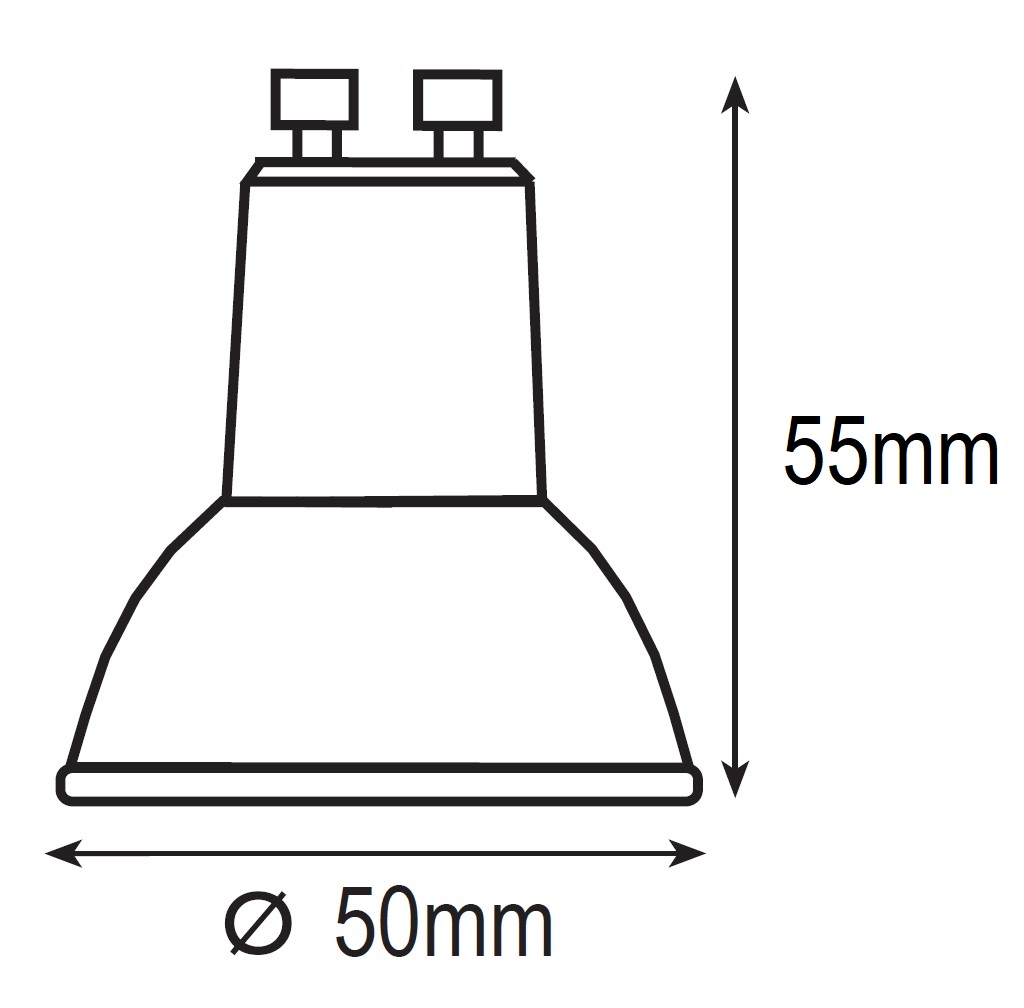 BOMBILLA LED SMART WIFI  GU10 6W RGBW 220-240V