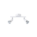 FOCO DOBLE METALIZADO 2xGU10 MÁX. 7W 220x80x125mm ARTE ILLUMINA VORRAS