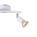 FOCO DOBLE METALIZADO 2xGU10 MÁX. 7W 220x80x125mm ARTE ILLUMINA VORRAS