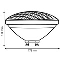BOMBILLA DE PISCINA LED SMD PAR56 IP68 20W 12V AC/DC EUROLAMP