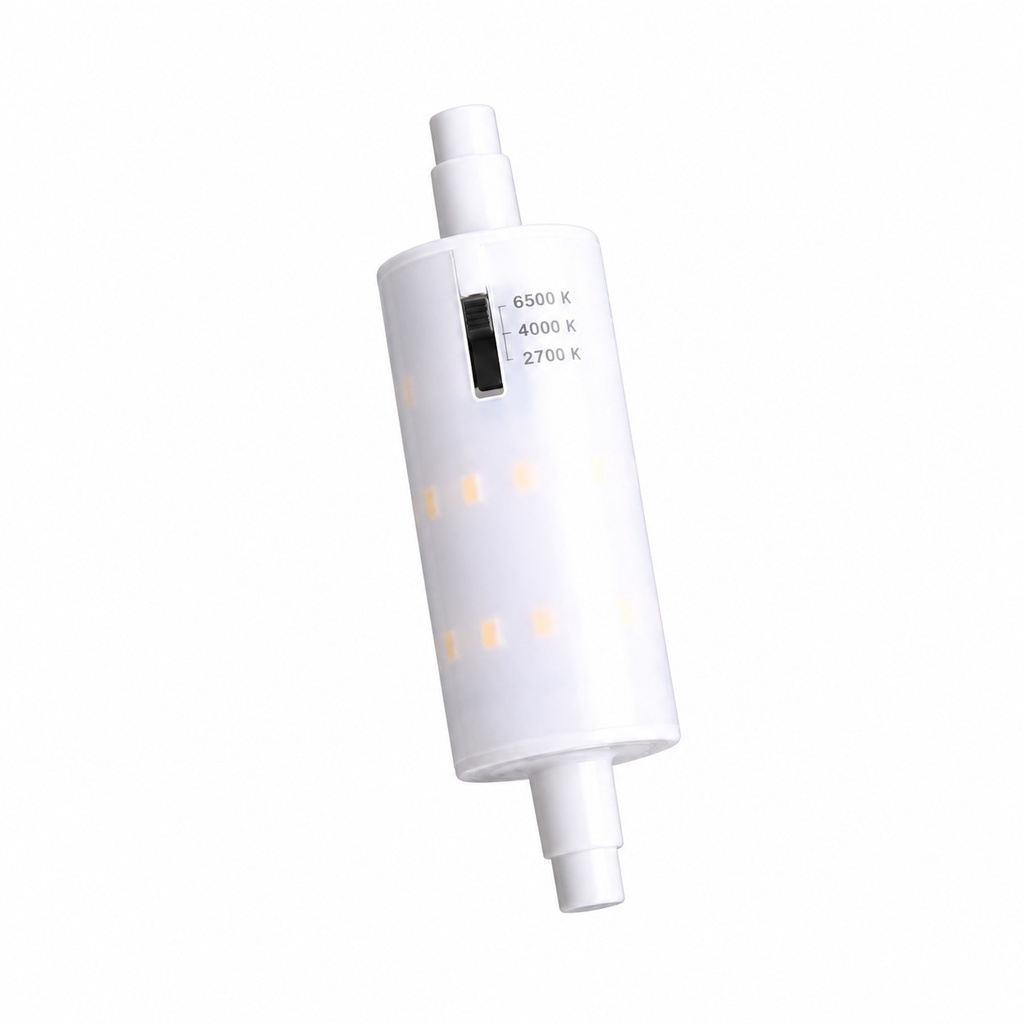 FUMAGALLI LORENZA 150 APLIQUE DE PARED GRIS TRANSPARENTE R7s LED 3,5W CCT