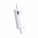 FUMAGALLI LORENZA 150 APLIQUE DE PARED GRIS TRANSPARENTE R7s LED 3,5W CCT