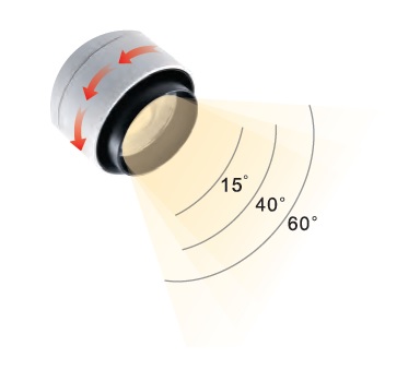 PROYECTOR CARRIL TRIFASICO "KUTNO" LED 30W 3000K-4000K-6000K BLANCO PRO (OLD REF. E.145-55030)