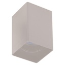 BASE DE TECHO "BASIS K" PLASTIK  GU10 80x80x125 BLANCO (OLD REF. E.145-25015)