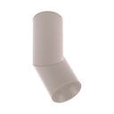BASE DE TECHO "BASIS R" PLASTIK MOVABLE GU10 Ø59,5X197 BLANCO