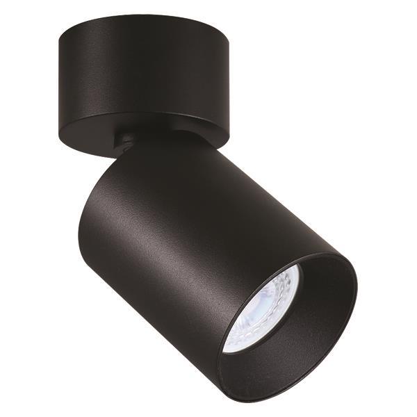 BASE TECHO "CEILING SPOT LIGHT" GU10 Ø70X160 NEGRO