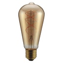 BOMBILLA LED ST64 "FILAMENT DECO" 5W E27 2000K 220-240V REGULABLE ORO EUROLAMP
