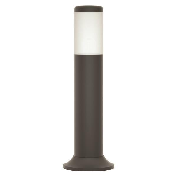 COLUMNA LUZ PISO REDONDO E27 Ø91x160x700 IP54 NEGRO