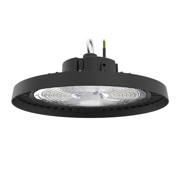CAMPANA LED HIGH BAY SMD UFO 120-150-200W 0-10VDC 160L/W 4000Κ NEGRO PRO