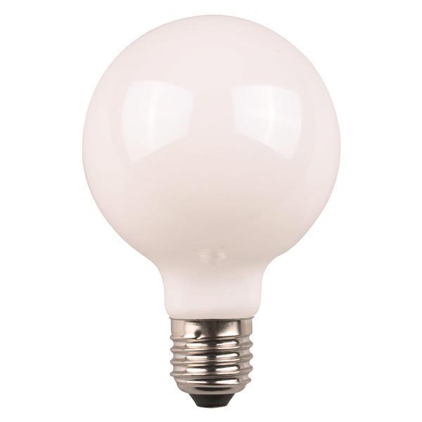 BOMBILLA LED GLOBO G95 FILAMENTO CRUZADO 8W E27 4000K 220-240V LECHOSO