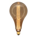 BOMBILLA LED PERA P165 3,5W Ε27 2000K 220-240V ORO CRISTAL REGULABLE EUROLAMP