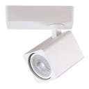 SPOT APLIQUE SIMPLE CUADRADO GU10 120x60x135 BLANCO