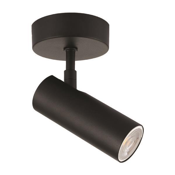 "CEILING SPOT ROSETTE" INDIVIDUAL GU10 SLIM NEGRO