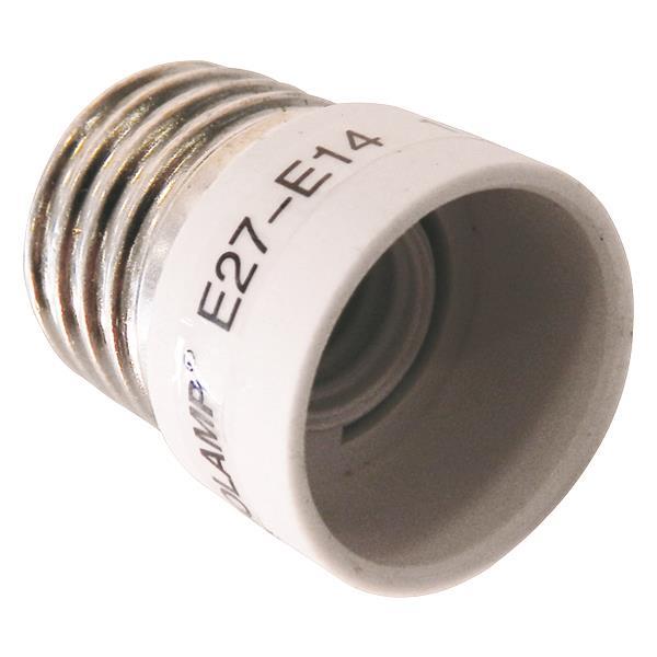 ADAPTADOR PORTÁMPARAS E27 A Ε14