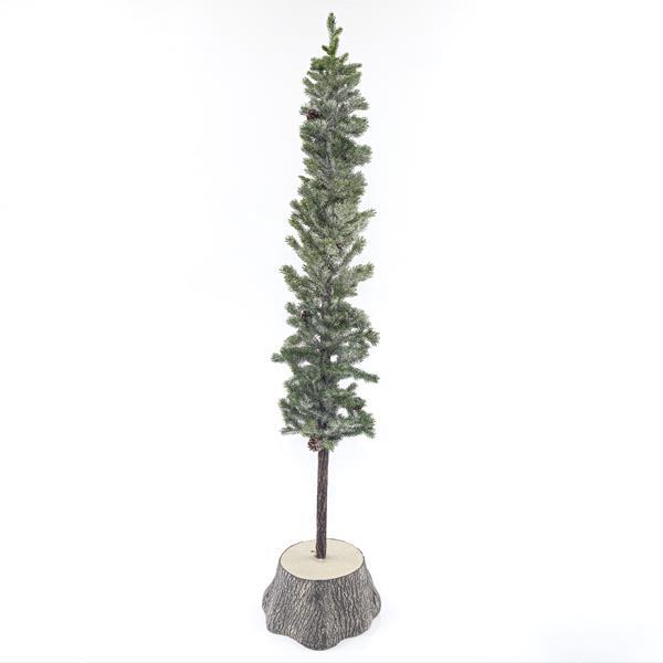 ÁRBOL DECORATIVO, CON BASE, 183cm