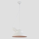 LUMINARIA HIGH BAY E27 Ø315x210 BLANCO/BLANCO