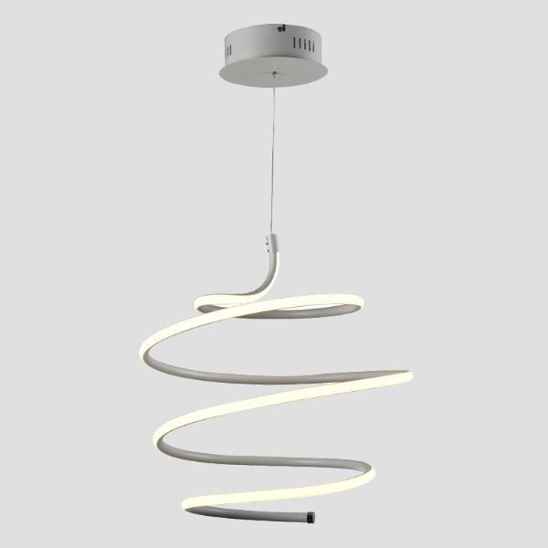 LUMINARIAS DE COLGAR REDONDO LED 40W Ø430x1200 BLANCO