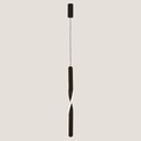 LUMINARIA COLGANTE LED 20W 3000Κ Ø42x60 NEGRO