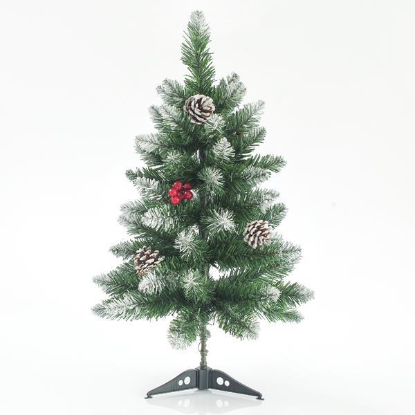 ÁRBOL NEVADO CON BAYAS, 60cm