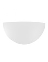 CRISTAL DE RECAMBIO APLIQUE 1/2 PLAFON 250x40mm MATE 1 CARA