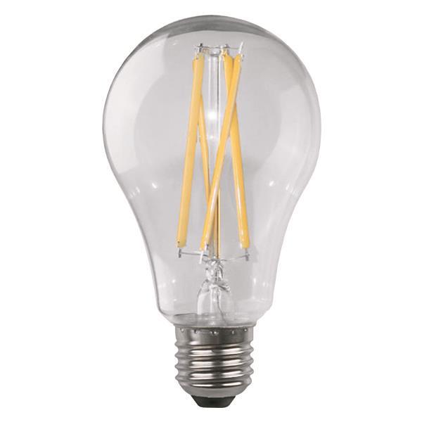 BOMBILLA LED A60 FILAMENTO CRUZADO 11W 1600lm E27 220-240V TRANSPARENTE 