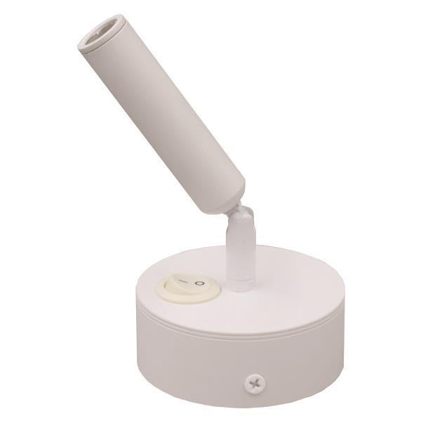 SPOT SUPERFICIE MOVIL 3W LED 3000K PLUS "ARISTON 2" ARTE ILLUMINA