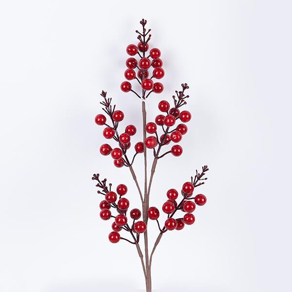 RAMITA CON BAYAS ROJAS, 68cm