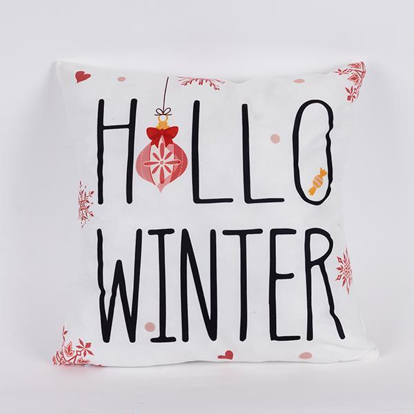 ALMOHADA, HOLA INVIERNO, 45x45cm