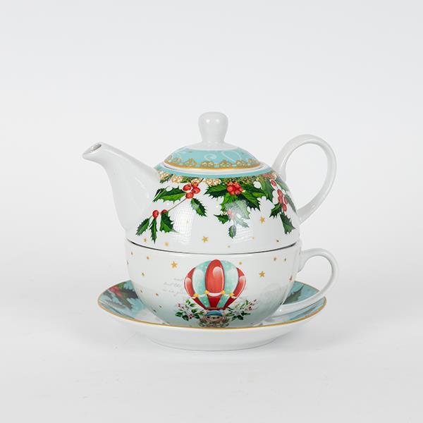 SET TETERA CON TAZA, CON GLOBO DE AIRE CALIENTE