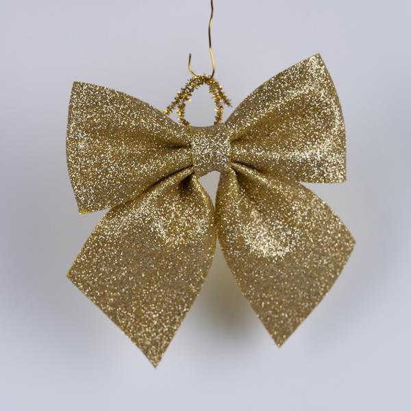 LAZO DORADO, SET DE 4 PIEZAS, 15 CM (TOP 120)