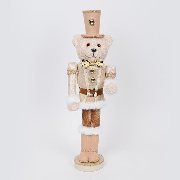 SOLDADO OSO CON ROPA DE CHAMPÁN, 53 CM