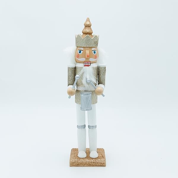 CASCANUECES, BLANCO PLATEADO, 8,3X30,7CM