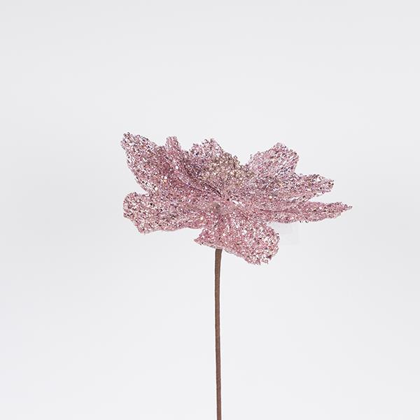 FLOR ROSA BRILLANTE, 27X45CM
