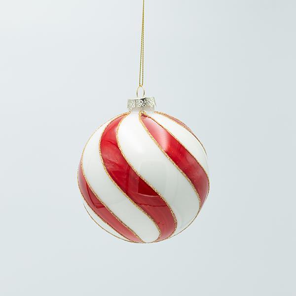 BOLA DE CRISTAL, CARAMELO CON BRILLO DORADO, SET DE 4 PIEZAS, 10 CM