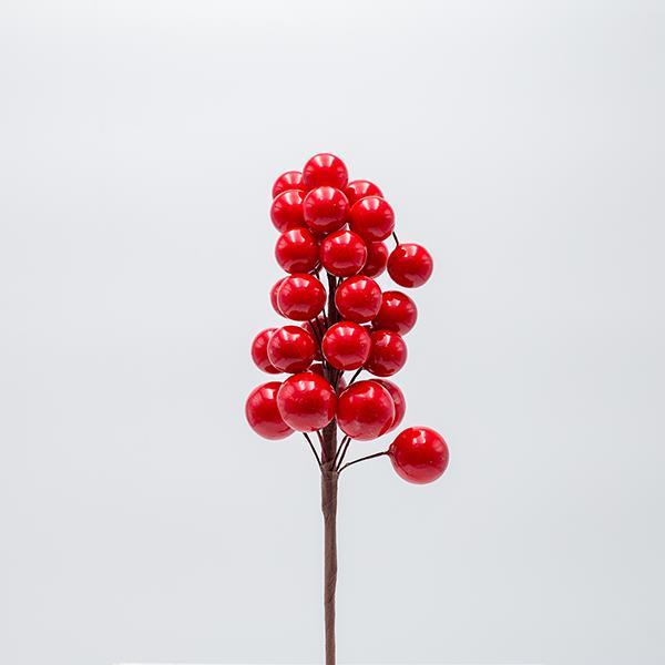 PICO CON FRUTOS ROJOS, 28CM