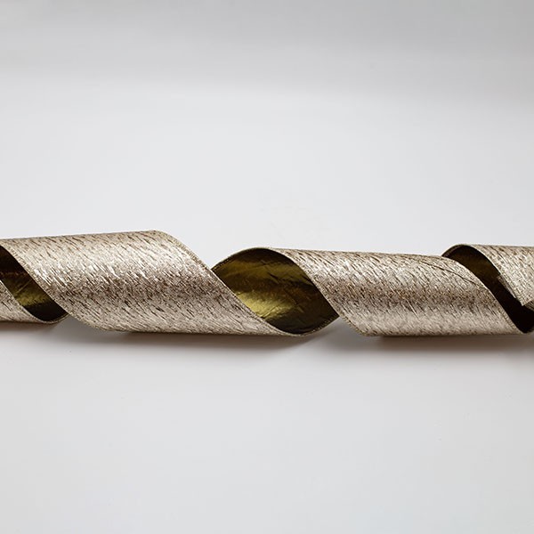 CINTA DE LUJO, CHAMPÁN METÁLICO, 914 X 10 CM