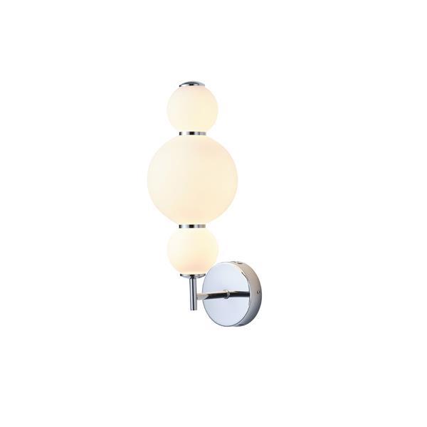 APLIQUE DE PARED ALUMINIO 12.6W 1440lm 3000K 450x240x185mm BLANCO ARTE ILLUMINA BLOSSOM