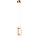 LÁMPARA DE TECHO COLGANTE DE ALUMINIO 9W 780lm 3000K 120x1300mm ORO ROSA ARTE ILLUMINA KRIKO
