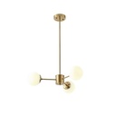 LÁMPARA DE TECHO COLGANTE 3xE27 MÁX. 15W 620x730mm BLANCO ARTE ILLUMINA PUFF