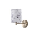 APLIQUE DE PARED FABRIC1xE14 MAX 8W Ø130mmARTE ILLUMINA VERONA