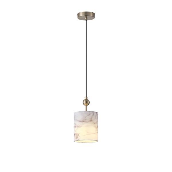 LÁMPARA DE TECHO COLGANTE TEJIDO 1xΕ14 ΜΑΧ 8W Ø130mmARTE ILLUMINA VERONA