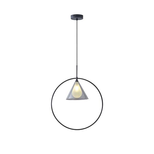 LÁMPARA DE TECHO COLGANTE CRISTAL G9 MAX 25W 410x180+1200mm ARTE ILLUMINA DELTA