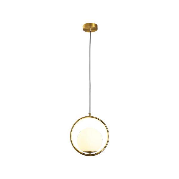 LÁMPARA COLGANTE CRISTAL  1xE27 Ø250mm ORO ARTE ILLUMINA ORBA