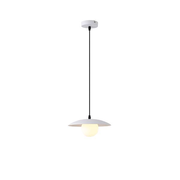 LÁMPARA COLGANTE ΜΕΤΑL G9 ΜΑΧ 7W 250x250x125mm BLANCO ARTE ILLUMINA COBA CABANA